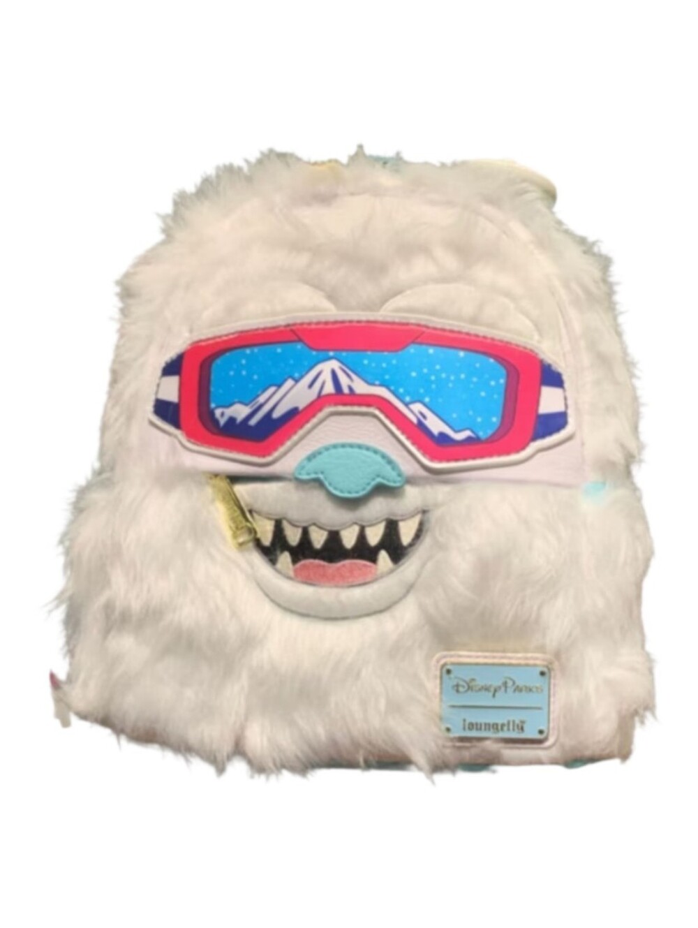 Disney Loungefly Expedition Everest Yeti Plush Backpack